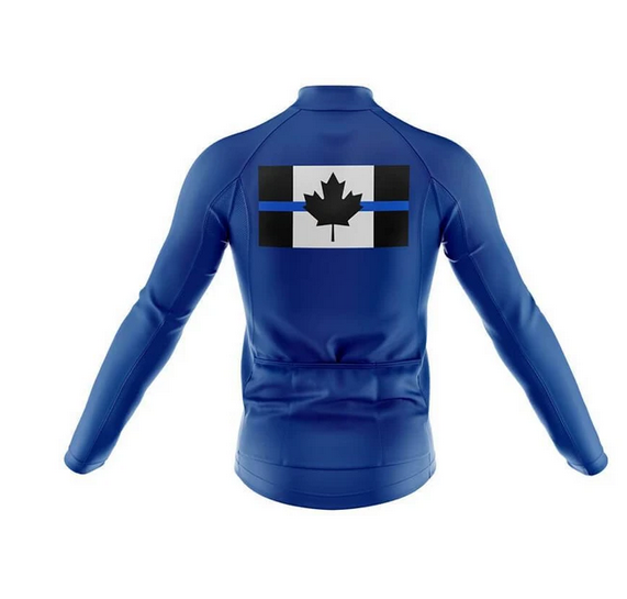 thin blue line bike jersey